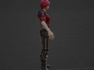 Arcane Vi - Fortnite 3D Model