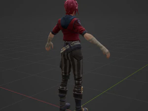 Arcane Vi - Fortnite 3D Model