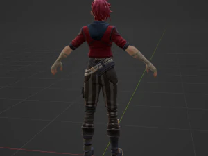 Arcane Vi - Fortnite 3D Model