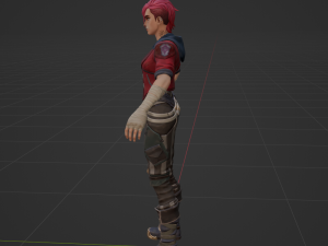 Arcane Vi - Fortnite 3Dモデル