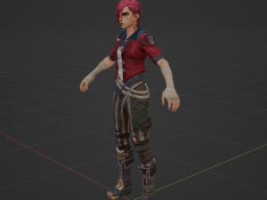 Arcane Vi - Fortnite 3Dモデル