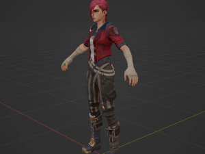 Arcane Vi - Fortnite 3D Model