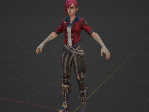 Arcane Vi - Fortnite 3Dモデル