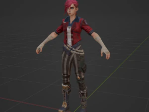 Arcane Vi - Fortnite 3D Model