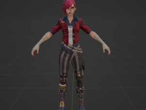 Arcane Vi - Fortnite 3Dモデル