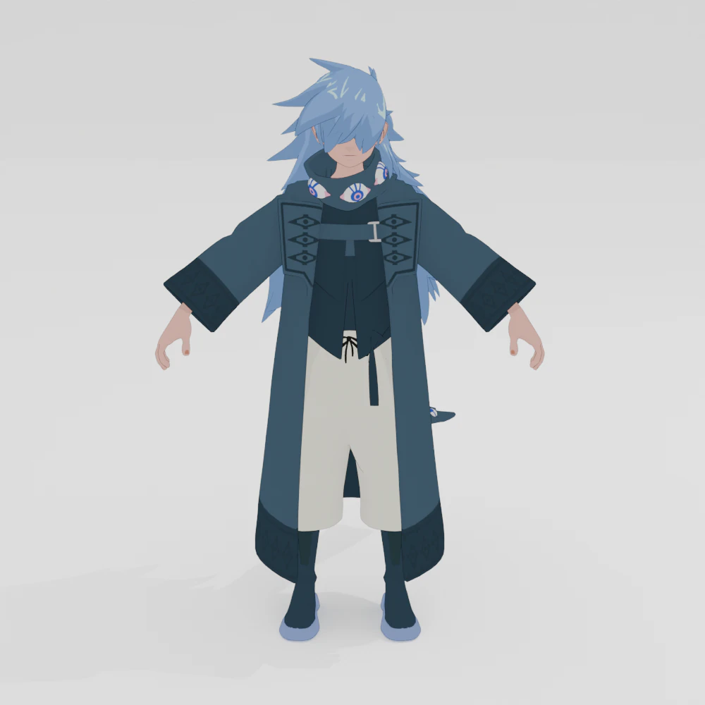 Nezumi - Fortnite 3D Model .c4d .max .obj .3ds .fbx .stl .blend