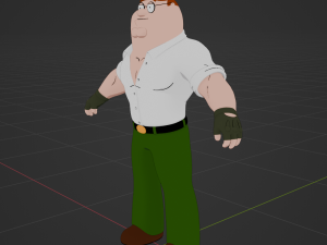 Peter Griffin - Fortnite Model 3D