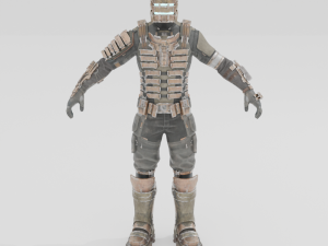 Isaac Clarke - Fortnite 3D Model