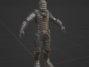 Isaac Clarke - Fortnite 3D Model