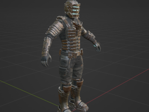 Isaac Clarke - Fortnite 3D Model
