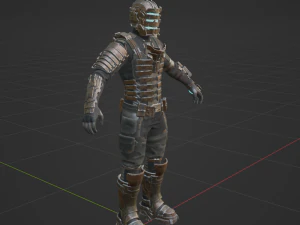 Isaac Clarke - Fortnite 3D Model
