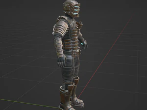 Isaac Clarke - Fortnite 3D Model