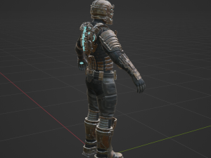 Isaac Clarke - Fortnite 3D Model