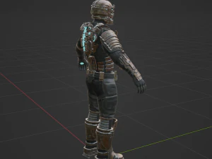 Isaac Clarke - Fortnite 3D Model