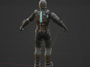 Isaac Clarke - Fortnite 3D Model