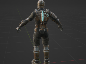 Isaac Clarke - Fortnite 3D Model