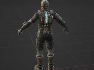 Isaac Clarke - Fortnite 3D Model