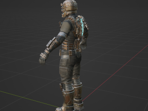 Isaac Clarke - Fortnite 3D Model