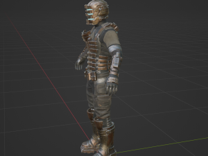Isaac Clarke - Fortnite 3D Model