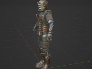 Isaac Clarke - Fortnite 3D Model