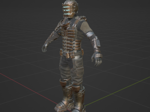 Isaac Clarke - Fortnite 3D Model