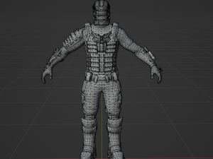Isaac Clarke - Fortnite 3D Model