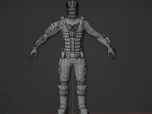 Isaac Clarke - Fortnite 3D Model