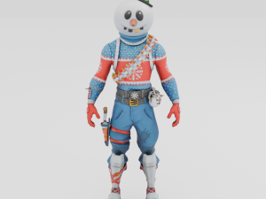 Slushy Soldier - Fortnite 3D Model