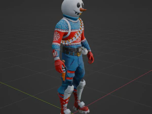 Slushy Soldier - Fortnite 3D Model