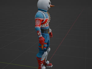 Slushy Soldier - Fortnite Model 3D
