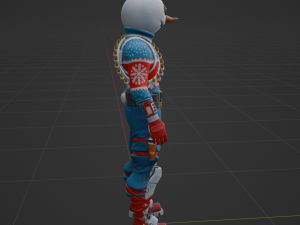 Slushy Soldier - Fortnite Model 3D