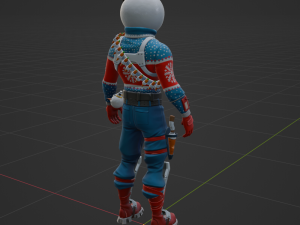 Slushy Soldier - Fortnite Model 3D