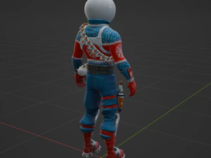 Slushy Soldier - Fortnite 3D Model