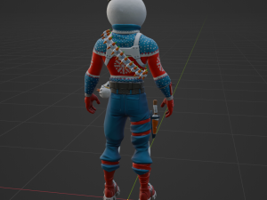 Slushy Soldier - Fortnite Model 3D