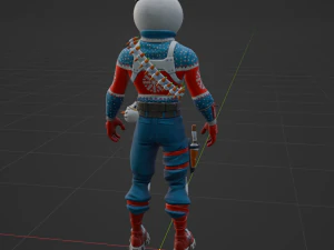 Slushy Soldier - Fortnite 3D Model
