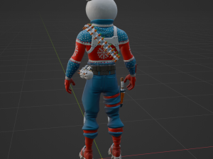 Slushy Soldier - Fortnite Model 3D