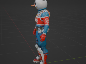 Slushy Soldier - Fortnite Model 3D
