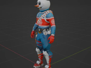 Slushy Soldier - Fortnite 3D Model