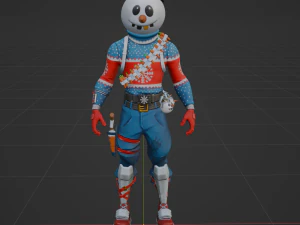 Slushy Soldier - Fortnite 3D Model