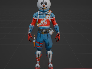 Slushy Soldier - Fortnite Model 3D