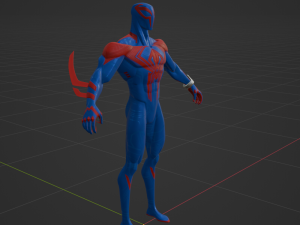 Spiderman 2099 - Fortnite 3D 模型