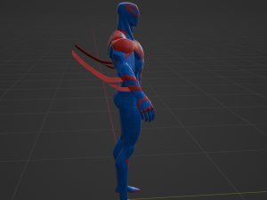 Spiderman 2099 - Fortnite 3D 模型