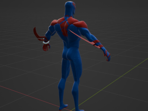 Spiderman 2099 - Fortnite 3D 模型