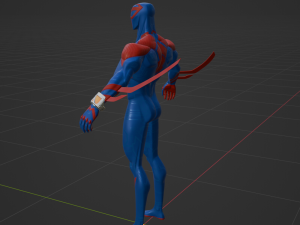 Spiderman 2099 - Fortnite 3D 模型