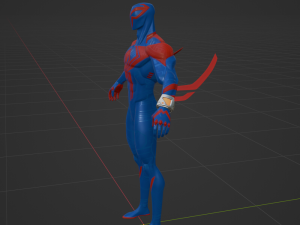 Spiderman 2099 - Fortnite 3D 模型