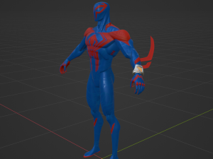 Spiderman 2099 - Fortnite 3D 模型