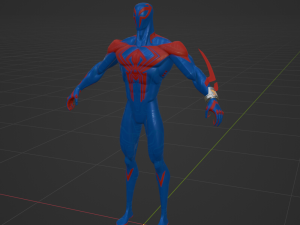 Spiderman 2099 - Fortnite 3D 模型