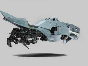 Blood in the Water Sparrow - Destiny 2 3D Model