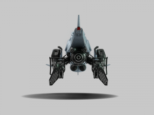 Blood in the Water Sparrow - Destiny 2 3D Модель
