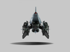 Blood in the Water Sparrow - Destiny 2 3D Model